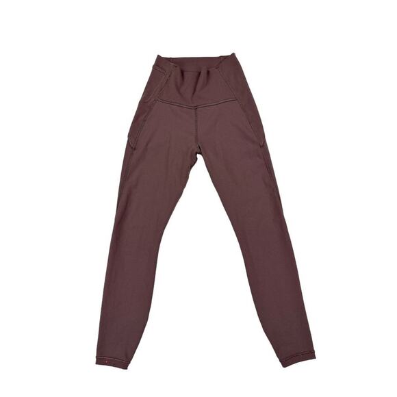 Lorna Jane - Ankle Biter Tech Leggings in Brown - Picture 1 of 4